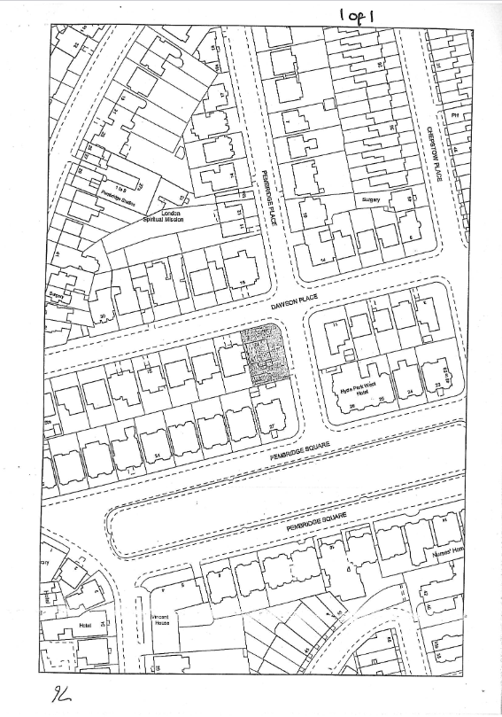 Plan2Map example — Medium complexity, White document, Good quality