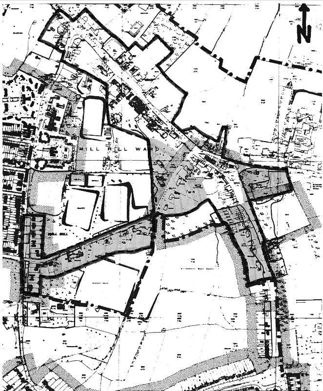 Plan2Map example — Hard complexity, White document, Bad quality
