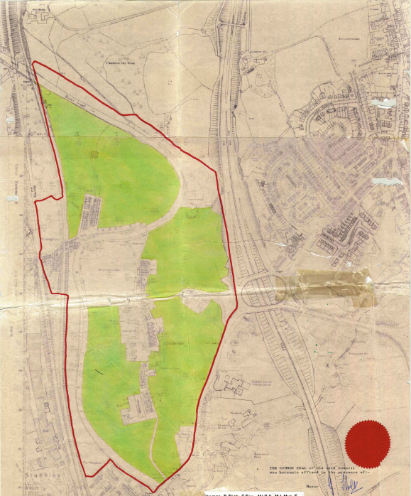 Plan2Map example — Medium complexity, Yellow document, Good quality